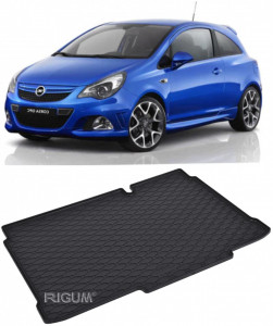 Opel Corsa Tavita pentru portbagaj din cauciuc, compatibila Opel Corsa D fabricatie 2006 - 11.2014, caroserie hatchback accesorii pentru autoturismul tau - masina v111717