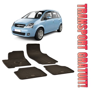 Opel Meriva (2002-2010) Set 4 covorase auto cauciuc Urban Line