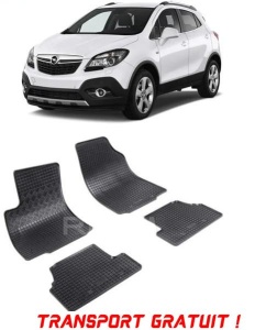 Opel Mokka A, Suv, fabricat din 09.2012 - 06.2019, set covorase auto dedicate, din cauciuc 100% Premium - Transport Gratuit accesorii pentru autoturismul tau - masina v38505
