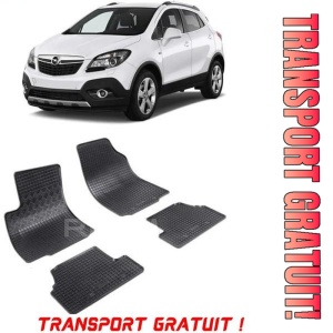 Opel Mokka A, Suv, fabricat din 09.2012 - 06.2019, set covorase auto dedicate, din cauciuc 100% Premium - Transport Gratuit