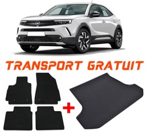 Opel Mokka-E B din 02.2021 - Prezent Suv *1 , Set Covorase + tavita portbagaj auto accesorii pentru autoturismul tau - masina v2708