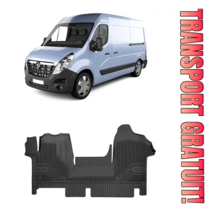 Opel Movano B Din 2010 - Prezent, Van , Set Covorase Auto Tip Tavita Premium 3D, din cauciuc