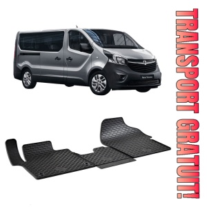 Opel Vivaro C (2019-2025) Set 3 covorase auto cauciuc Urban Line