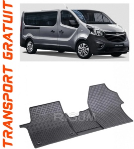 Opel Vivaro-E fabricat din 03.2019 - Prezent, Van, 2-3 Locuri, set covorase auto dedicate, din cauciuc 100% Premium accesorii pentru autoturismul tau - masina v150116