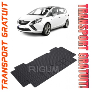 Opel Zafira Life fabricat din 03.2019 - Prezent, Van, Rand 2, Masina Are 5 Locuri, set covorase auto dedicate, din cauciuc 100% Premium