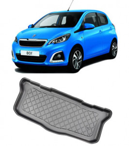 Peugeot 108 Hatchback din 07.2014 - Prezent *1, Tavita Pentru Portbagaj Lux Premium Dedicata, accesorii pentru autoturismul tau - masina v203026