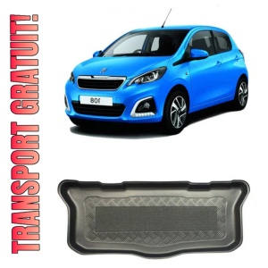 Peugeot 108 Hatchback din 07.2014 - Prezent *3, Tavita Pentru Portbagaj Lux Premium Dedicata,