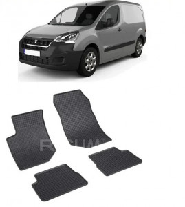 Peugeot 2008 fabricat din 2019 - Prezent, set covorase auto dedicate, din cauciuc 100% Premium accesorii pentru autoturismul tau - masina v157106