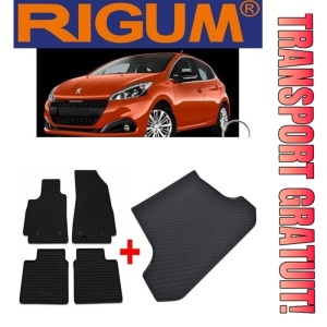 Peugeot 208 I Hatchback din 03.2012 - 05.2019 *4, Set Covorase + tavita portbagaj auto