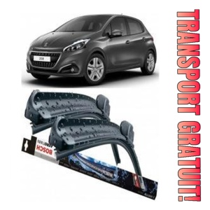 Peugeot 208 Set 2 stergatoare parbriz Bosch Bosch Aerotwin compatibile cu Peugeot 208 2013-2019 (65 cm / 40 cm)