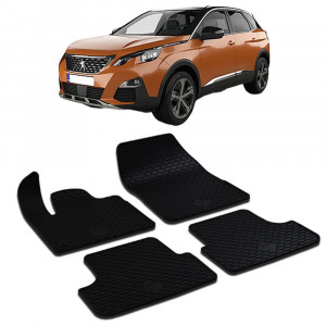 Peugeot 3008 (2017-) Set 4 covorase auto cauciuc Urban Line accesorii pentru autoturismul tau - masina v240590