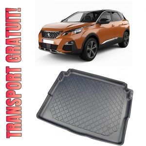Peugeot 3008 II Suv din 11.2016 - Prezent, Tavita Pentru Portbagaj Lux Premium Dedicata, Portbagaj Inferior *1