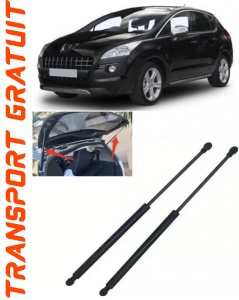 Peugeot 3008 Set 2 amortizoare pentru portbagaj / haion Krosno compatibil cu Peugeot 3008 SUV fabricat intre 2009-2016 accesorii pentru autoturismul tau - masina v90524