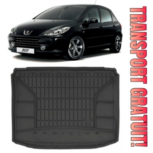 Peugeot 307 Hatchback din 03.2001 - 04.2007 *2, Tavita Pentru Portbagaj Lux Premium Dedicata,