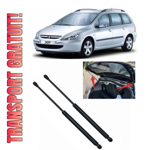 Peugeot 307 Set 2 amortizoare pentru portbagaj / haion Krosno compatibil cu Peugeot 307 Combi fabricat intre 2002-2008