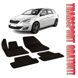 Peugeot 308 (2014-2020) Set 4 covorase auto cauciuc Urban Line