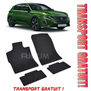 Peugeot 308 fabricat din 2022 - Prezent, Combi, set covorase auto dedicate, din cauciuc 100% Premium - Transport Gratuit