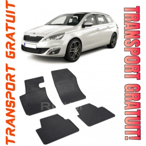 Peugeot 308 II, Combi, fabricat din 06.2014 - Prezent, set covorase auto dedicate, din cauciuc 100% Premium