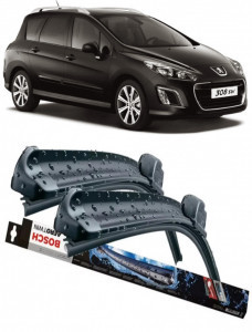 Peugeot 308 Sw Set 2 stergatoare parbriz Bosch Bosch Aerotwin 75 cm/65 cm compatibile cu Peugeot 308 Sw I (4E_, 4H_) din 2007-2014 (75 cm / 65 cm) accesorii pentru autoturismul tau - masina v126139
