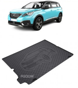 Peugeot 5008 II Suv din 07.2017 - Prezent *3, Tavita Pentru Portbagaj Lux Premium Dedicata, accesorii pentru autoturismul tau - masina v194903
