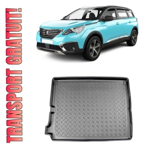 Peugeot 5008 II Suv din 07.2017 - Prezent *4, Tavita Pentru Portbagaj Lux Premium Dedicata,