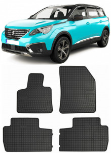 Peugeot 5008 II, Suv, Din 07.2017 - Prezent , Set Covorase Auto Premium accesorii pentru autoturismul tau - masina v156561