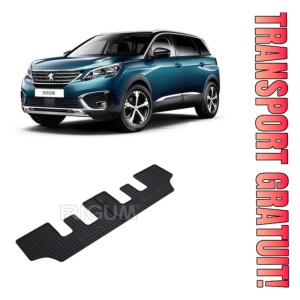 Peugeot 5008 II, Suv, fabricat din 07.2017 - Prezent, Rand 3, set covorase auto dedicate, din cauciuc 100% Premium