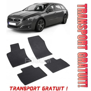 Peugeot 508 II PhEV, Combi, fabricat din 11.2018 - Prezent, set covorase auto dedicate, din cauciuc 100% Premium - Transport Gratuit