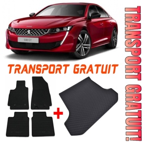 Peugeot 508 Set Covorase + tavita portbagaj auto Peugeot 508 II fabricatie 11.2018 - prezent, caroserie combi