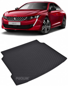 Peugeot 508 Tavita pentru portbagaj din cauciuc, compatibila Peugeot 508 II fabricatie 11.2018 - prezent, caroserie combi accesorii pentru autoturismul tau - masina v112663