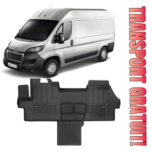 Peugeot Boxer II Din 03.2006 - Prezent , Set Covorase Auto Tip Tavita Premium 3D, din cauciuc