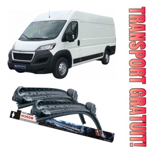 Peugeot Boxer Van Set 2 stergatoare parbriz Bosch Aerotwin 600/475mm compatibile cu Peugeot BOXER Van (2006-2019) (65 cm / 55 cm)