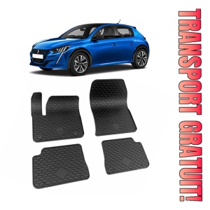 Peugeot E-208 (2020-2025) Set 4 covorase auto cauciuc Urban Line