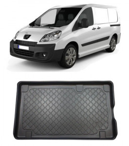 Peugeot Expert II Tepee Van din 2006 - 2016, Tavita Pentru Portbagaj Lux Premium Dedicata, Ampatament L2 In Spatele Randului 3 *1 accesorii pentru autoturismul tau - masina v190182