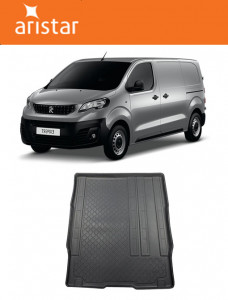 Peugeot Expert III Traveller Van din 01.2016 - Prezent, Tavita Pentru Portbagaj Lux Premium Dedicata, Ampatament Mediu L2 In Spatele Randului 2 Scaune Culisate In Fata *1 accesorii pentru autoturismul tau - masina v193337