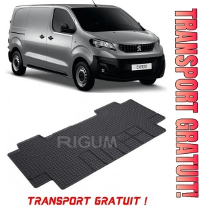 Peugeot Expert III, Van, fabricat din 01.2016 - Prezent, 2-3 Locuri, set covorase auto dedicate, din cauciuc 100% Premium - Transport Gratuit