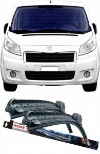Peugeot Expert Set 2 stergatoare parbriz Bosch Bosch Aerotwin 70 cm/65 cm compatibile cu Peugeot Expert Platform/Chassis din 2007-2016 (70 cm / 65 cm) accesorii pentru autoturismul tau - masina v124132