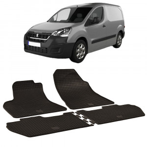 Peugeot Partner (2008-2018) Set 4 covorase auto cauciuc Urban Line accesorii pentru autoturismul tau - masina v238461