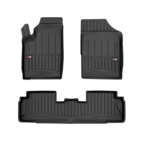 Peugeot Partner I Din 1998 - 2007, Van , Set Covorase Auto Tip Tavita Premium 3D, din cauciuc accesorii pentru autoturismul tau - masina v162337