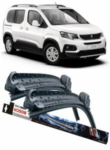 Peugeot Rifter Set 2 stergatoare parbriz Bosch Bosch Aerotwin 65 cm/42.5 cm compatibile cu Peugeot Rifter din 2018 (65 cm / 42.5 cm) accesorii pentru autoturismul tau - masina v121523