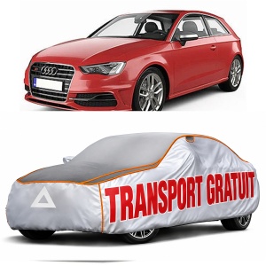 Prelata Antigrindina pentru auto Audi A3 (2012-2020) - husa protectie antigrindina si intemperii meteo severe - anti-grindina vijelii furtuni pentru auto