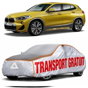 Prelata Antigrindina pentru auto BMW X2 (F39), inclusiv hybrid (2017-) - husa protectie antigrindina si intemperii meteo severe - anti-grindina vijelii furtuni pentru auto