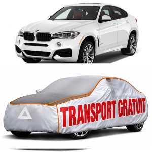Prelata Antigrindina pentru auto BMW X6(F16) (2015-2019) - husa protectie antigrindina si intemperii meteo severe - anti-grindina vijelii furtuni pentru auto