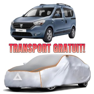 Prelata Antigrindina pentru auto Dacia Dokker (2013-) - husa protectie antigrindina si intemperii meteo severe - anti-grindina vijelii furtuni pentru auto - Img 1