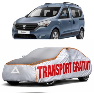 Prelata Antigrindina pentru auto Dacia Dokker van (2013-) - husa protectie antigrindina si intemperii meteo severe - anti-grindina vijelii furtuni pentru auto