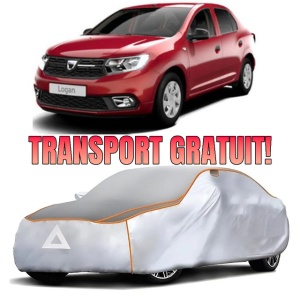 Prelata Antigrindina pentru auto Dacia Logan (2013-2020) - husa protectie antigrindina si intemperii meteo severe - anti-grindina vijelii furtuni pentru auto