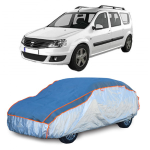 Prelata Antigrindina pentru auto Dacia Logan I (2004-2012) - husa protectie antigrindina si intemperii meteo severe - anti-grindina vijelii furtuni pentru auto accesorii pentru autoturismul tau - masina v57732
