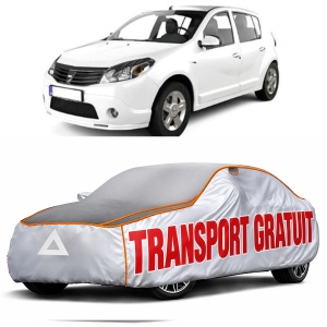 Prelata Antigrindina pentru auto Dacia Sandero Stepway III (2020-) - husa protectie antigrindina si intemperii meteo severe - anti-grindina vijelii furtuni pentru auto