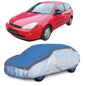 Prelata Antigrindina pentru auto Ford Focus I 1998-2007 - husa protectie antigrindina si intemperii meteo severe - anti-grindina vijelii furtuni pentru auto accesorii pentru autoturismul tau - masina v57484