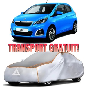 Prelata Antigrindina pentru auto Peugeot 108 (2014-) - husa protectie antigrindina si intemperii meteo severe - anti-grindina vijelii furtuni pentru auto